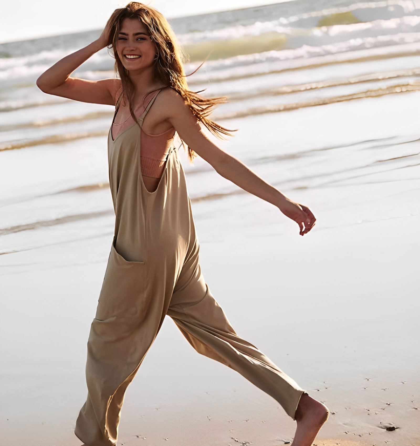 Monica - Bequemer und Luftiger Jumpsuit