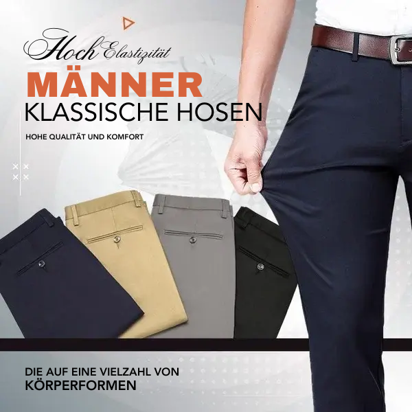 ComfortChic | Stretch Komfort Hose für Herren