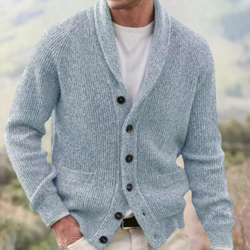 Jonas' V-hals Vest - Ein klassischer Strickpulli für einen stilvollen Look