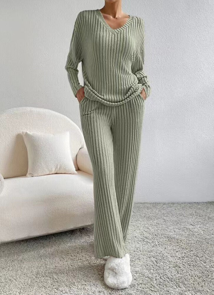 Emily - Gestrickte Hosen Und Pullover für Frauen