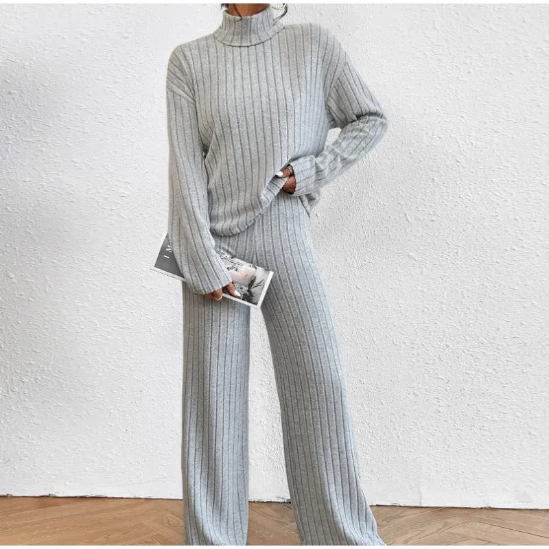 Ellen - Gestrickte Hosen und Pullover für Frauen