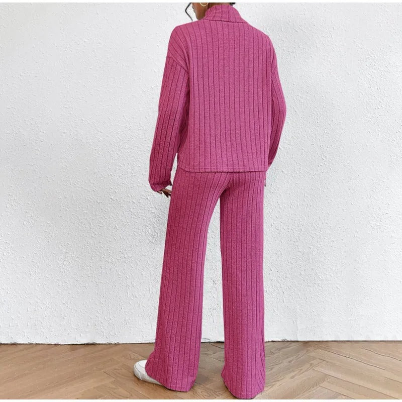 Ellen - Gestrickte Hosen und Pullover für Frauen